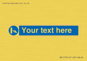 Custom Switch Off Sign